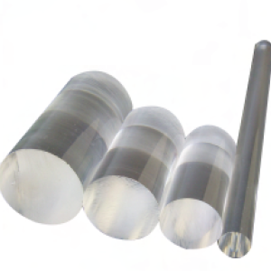 Barre ronde PMMA coulé transparent 4 mm de diamètre - Aplastic94
