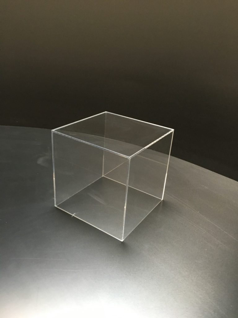 Capot de protection 5 faces PMMA 400mm - Aplastic94